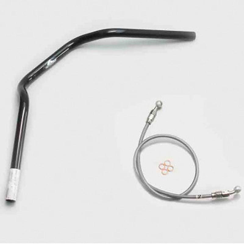 H015-070B POLICE 2型 ハンドルSET ハリケーン ブラック色 適合車種ホーネット250   H015-070B