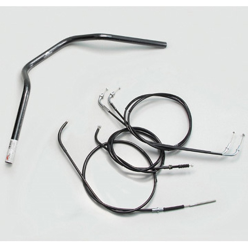 H711-067B POLICE 3型 ハンドルSET ハリケーン ブラック色 適合車種エストレヤRSカスタム('96～'99)   H711-067B 11,684円