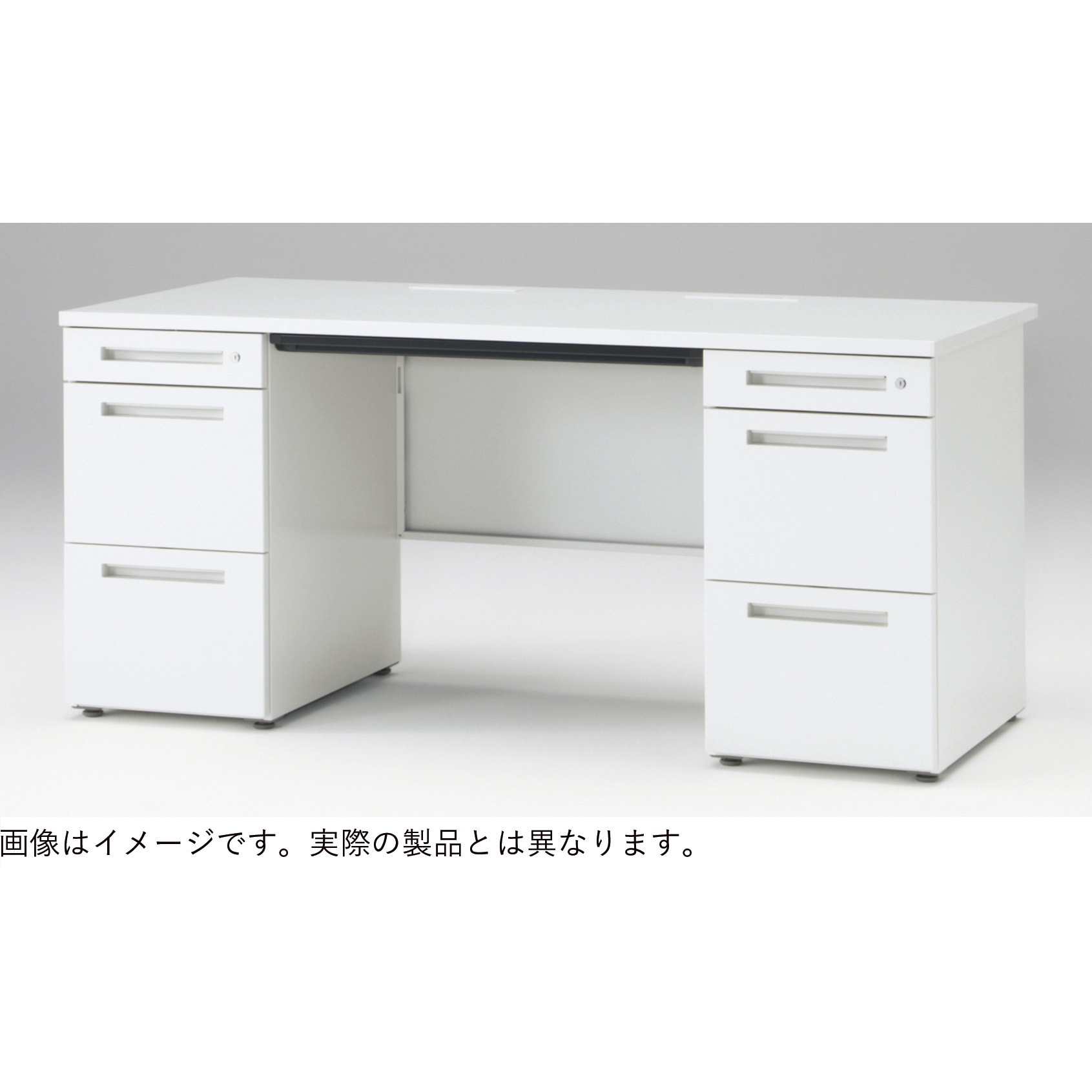 CZR-148KAS-161 CZR TypeS 両袖デスク 浅型センター引出しなし W1400×D800<配送時組立サービス付> イトーキ 高さ720mm幅1399mm  CZR-148KAS-161