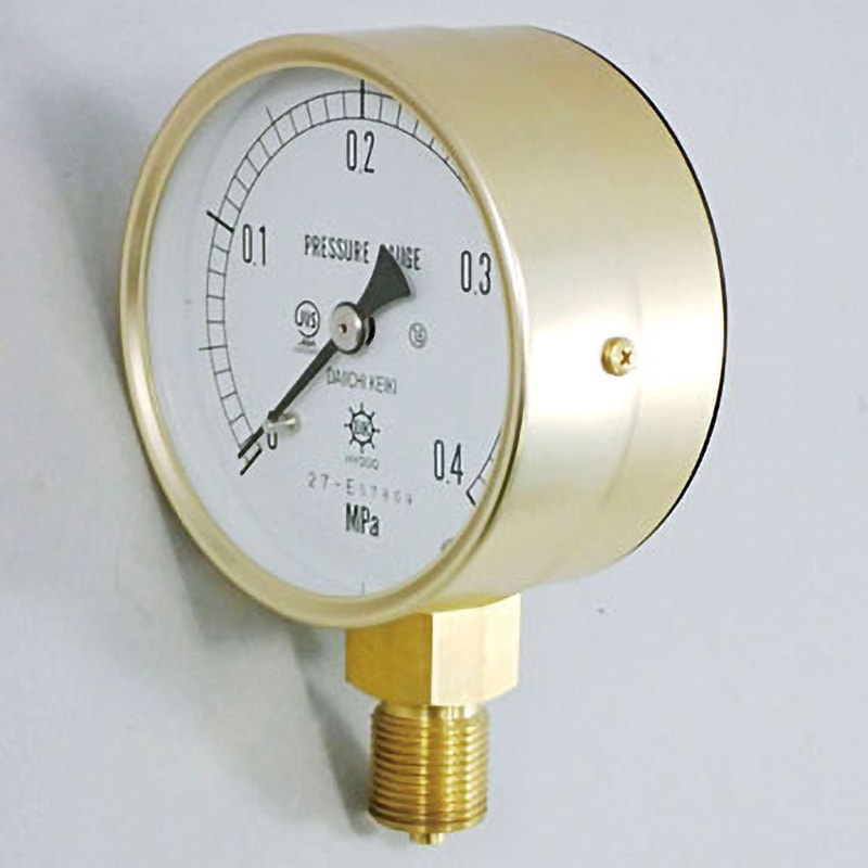 第一計器製作所 MPPプラ密閉型連成計(要部SUS S-BTR3/8-75:0.5/-0.1MPA 第一計器製作所 MPPプラ密閉型圧力計 要部SUS B型 φ75