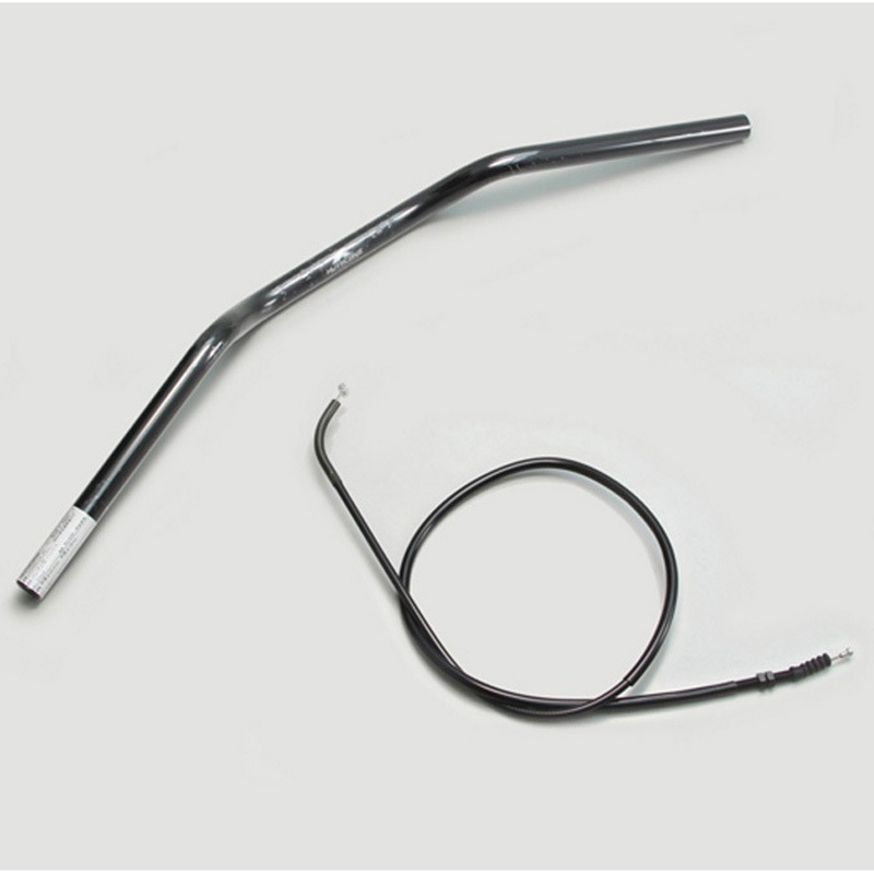 H710-001B コンチ1型 ハンドルSET ハリケーン ブラック色 適合車種バリオス('91～'94)   H710-001B 5,206円