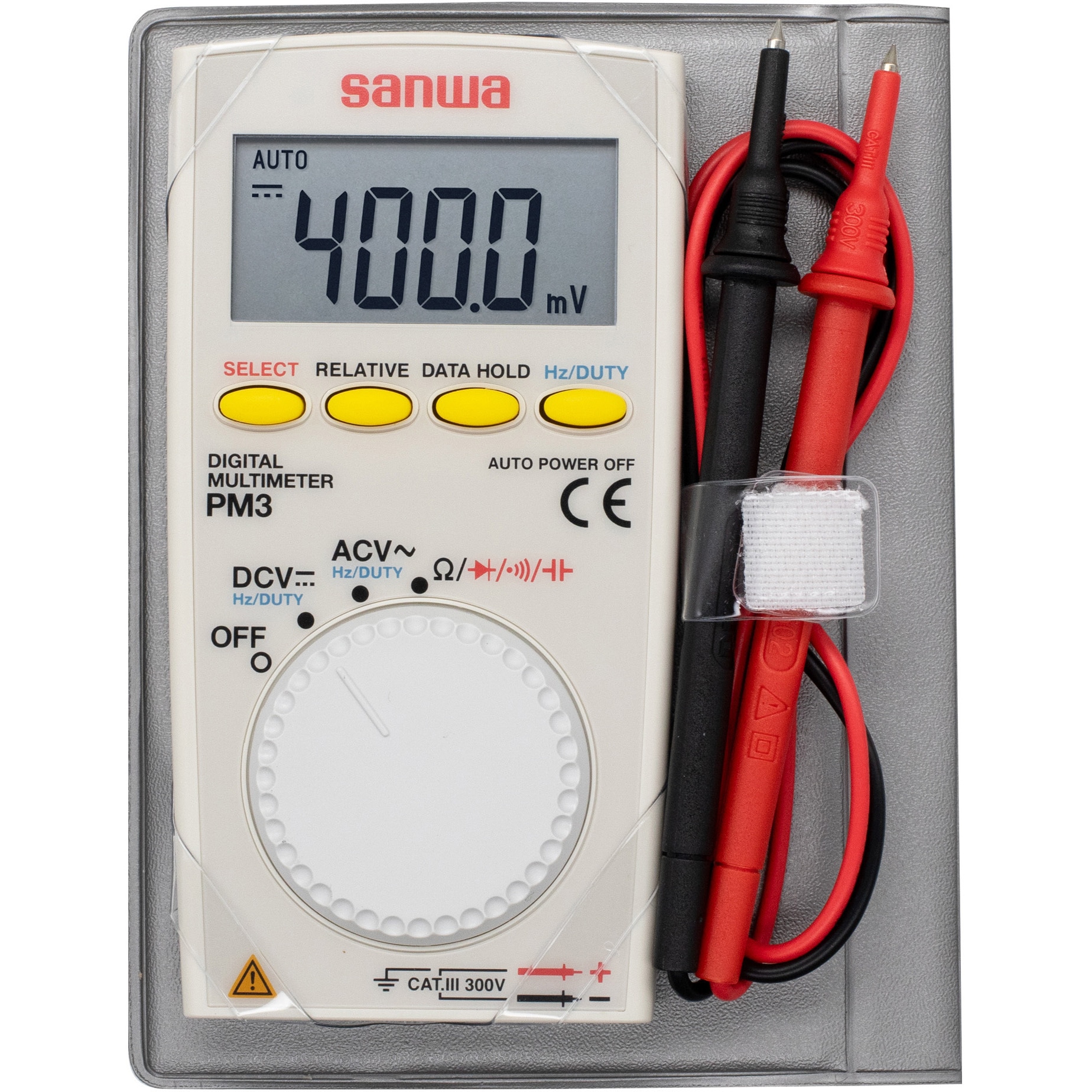 Sanwa(三和電気計器) デジタルマルチメーター PM-3 PM3 ポケット型デジタルマルチメータ 1台 三和電気計器 【通販モノタロウ】