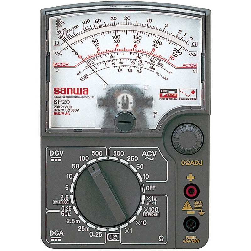 sanwa (三和電気計器) アナログテスター SP21