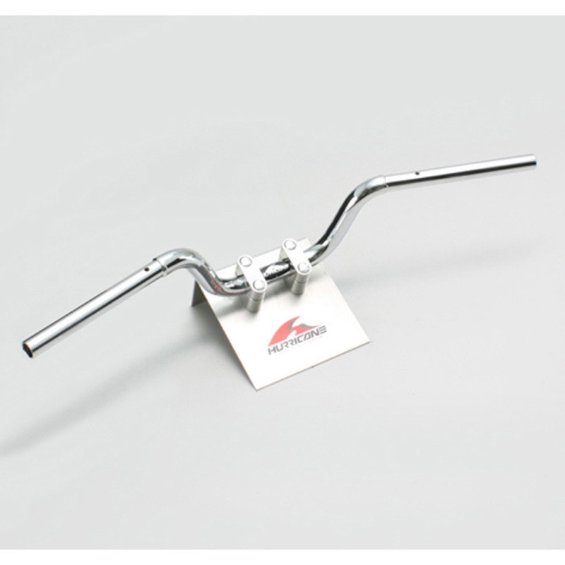 HB0288C-01 スズキ系ミニスクーターkit専用ハンドル ハリケーン クロームメッキ色 外径22.2/19.1mm  HB0288C-01