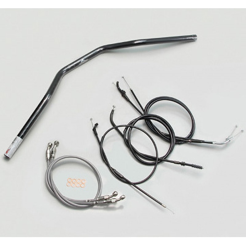 H708-033B トラッカースペシャル ハンドルSET ハリケーン ブラック色
