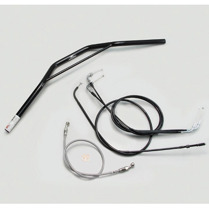 ハリケーン H005-034C トラッカースペシャル ブリッジ付 ハンドルセット クロームメッキ CB750('04-'08 RC42) ハンドル ハンドルキット トラッカースペシャル ブリッジ付 ハンドルセット クロームメッキ H705