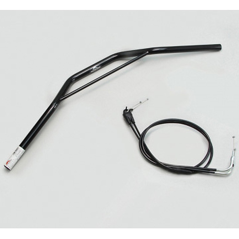 H301-034B トラッカースペシャル ブリッジ付 ハンドルSET ハリケーン ブラック色 適合車種XJR1300('07-'13 RP17J)   H301-034B