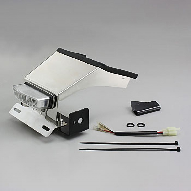 HA6605C フェンダーレスkit LEDレクタングル ハリケーン 適合車種VTR250/F('09～ FI車) クリアレンズ色   HA6605C