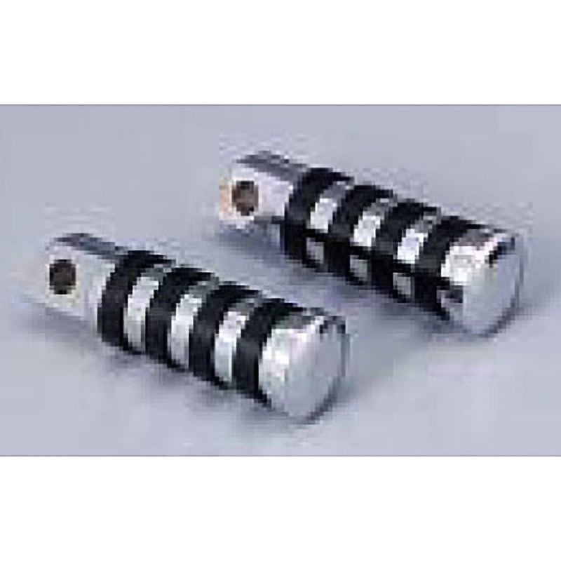 HF5164 フロントフットペグ TYPEⅡ ハリケーン クロームメッキ色