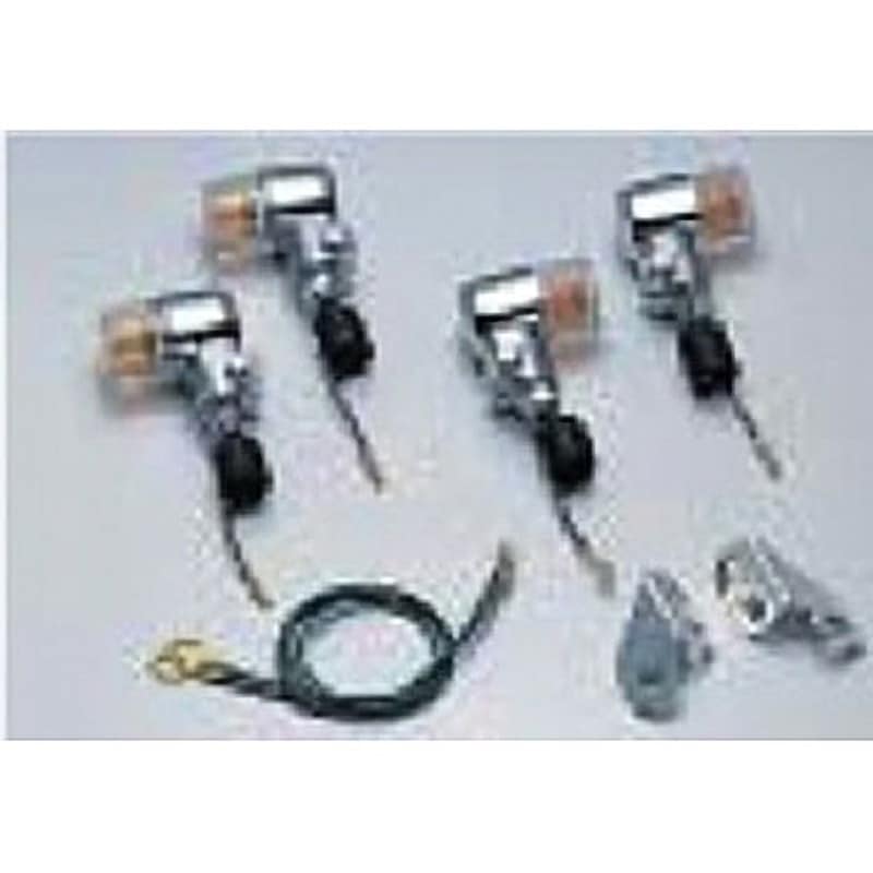 HA5702C-02 ミニウインカーkit ハリケーン クリア 主な適合車種TW225E・TW200E(98-)丸型ライト車   HA5702C-02