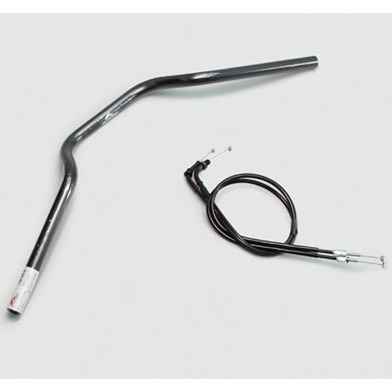 H013-009B ヨーロピアン1型 ハンドルSET ハリケーン ブラック色 適合車種VTR250('09～'13 FⅠ車 MC33-1300001～ )   H013-009B