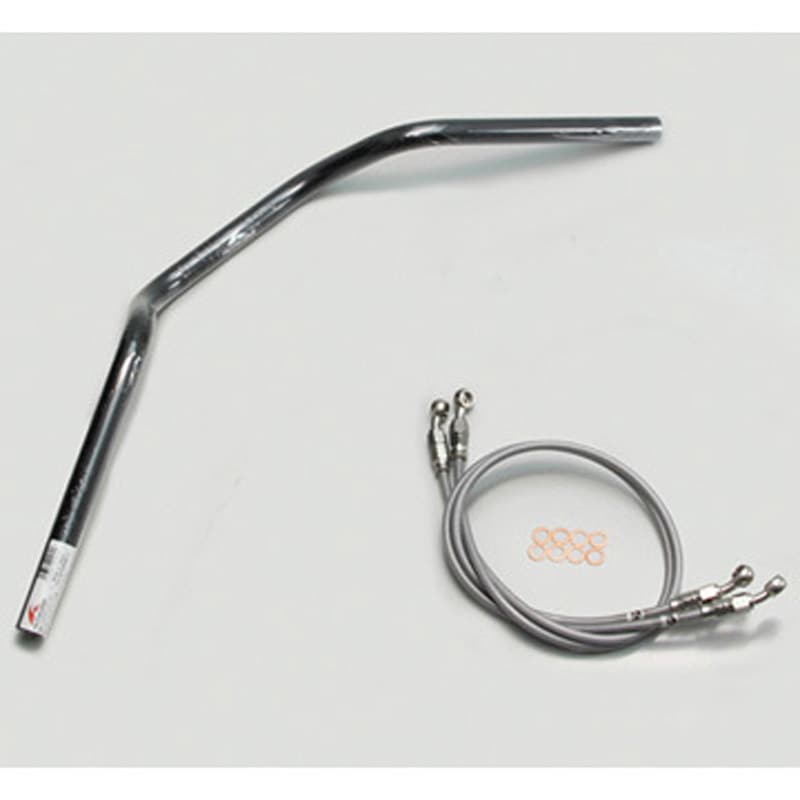 H707-071B ヨーロピアン2型 ハンドルSET ハリケーン ブラック色 適合車種ゼファー400/χ   H707-071B