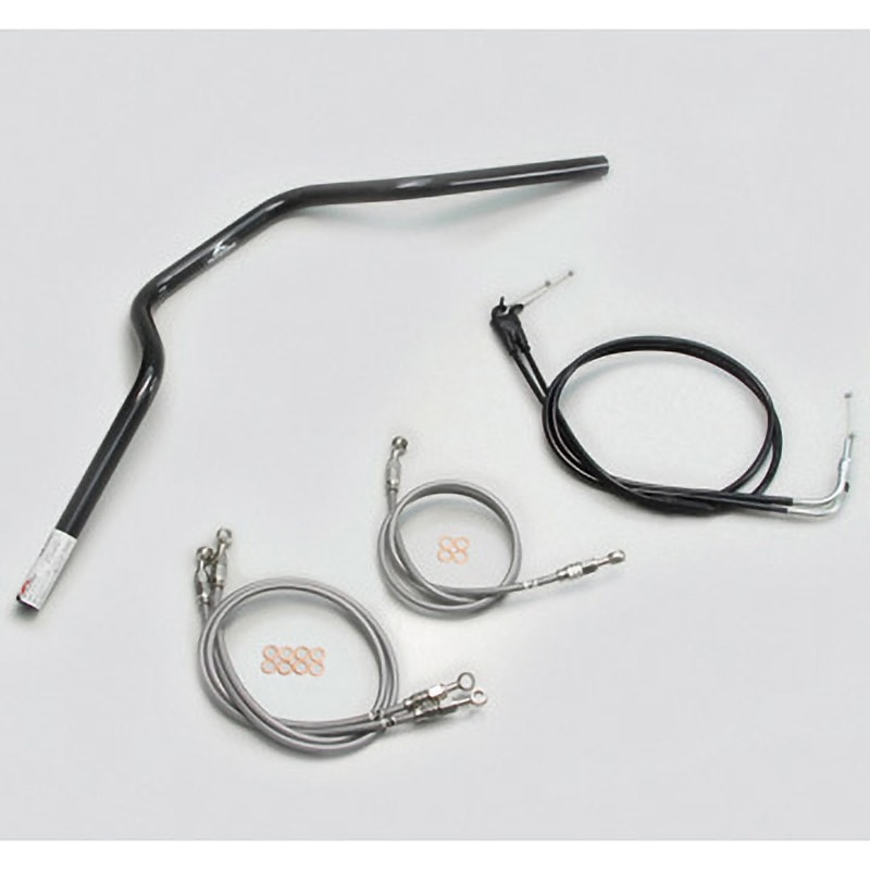 H301-072B ヨーロピアン3型 ハンドルSET ハリケーン ブラック色 適合車種XJR1300('07-'13 RP17J)   H301-072B