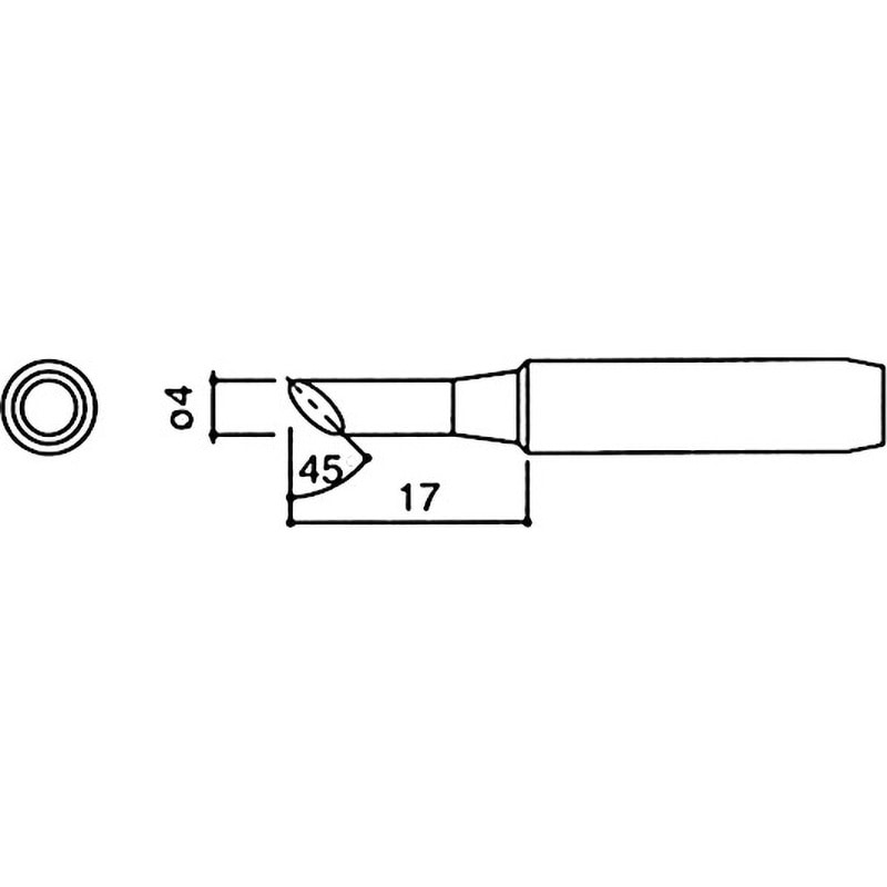 900M-T-4C 900M用こて先 1個 HAKKO(白光) 【通販モノタロウ】