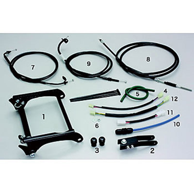 HF1040 ロングホイールベースkit ハリケーン ブラック色   HF1040