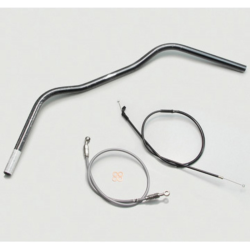 H709-076B ワイドローオールド1型 ハンドルSET ハリケーン ブラック色 バリオスⅡ   H709-076B