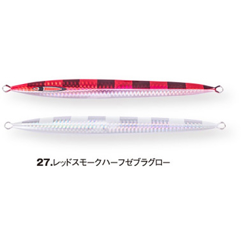 SFC メサイア メタルジグ 329 SPグロー 27.レッドスモークハーフゼブラ