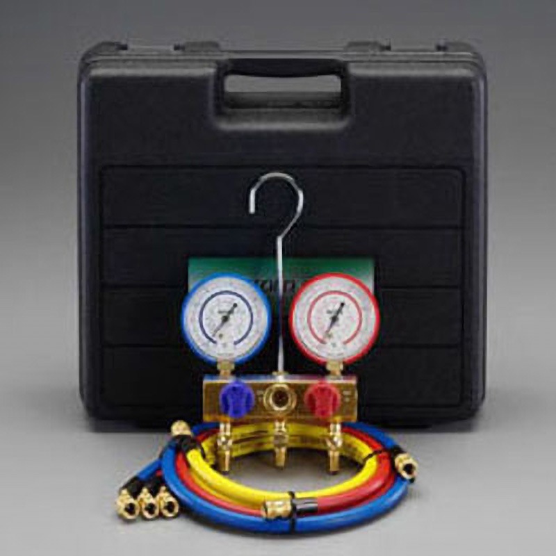 EA101LR-3 [R407c]用 ボールバルブ マニホールドキット 1個 エスコ 【通販モノタロウ】