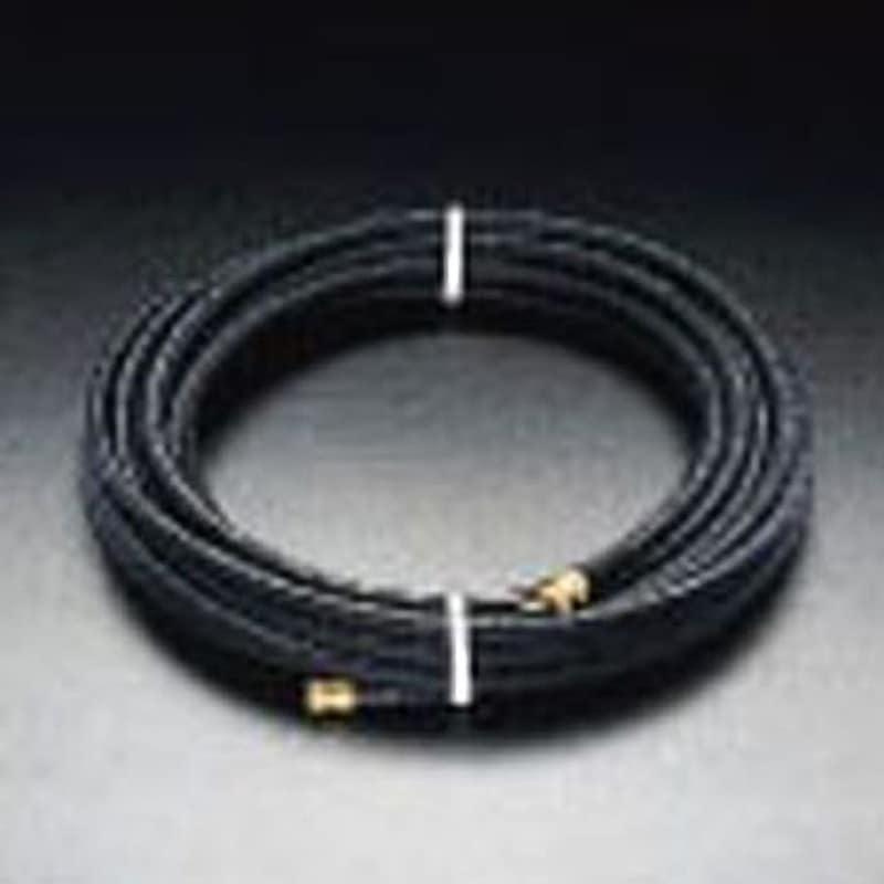 EA104EB-20 20m チャージングホース エスコ 黒色