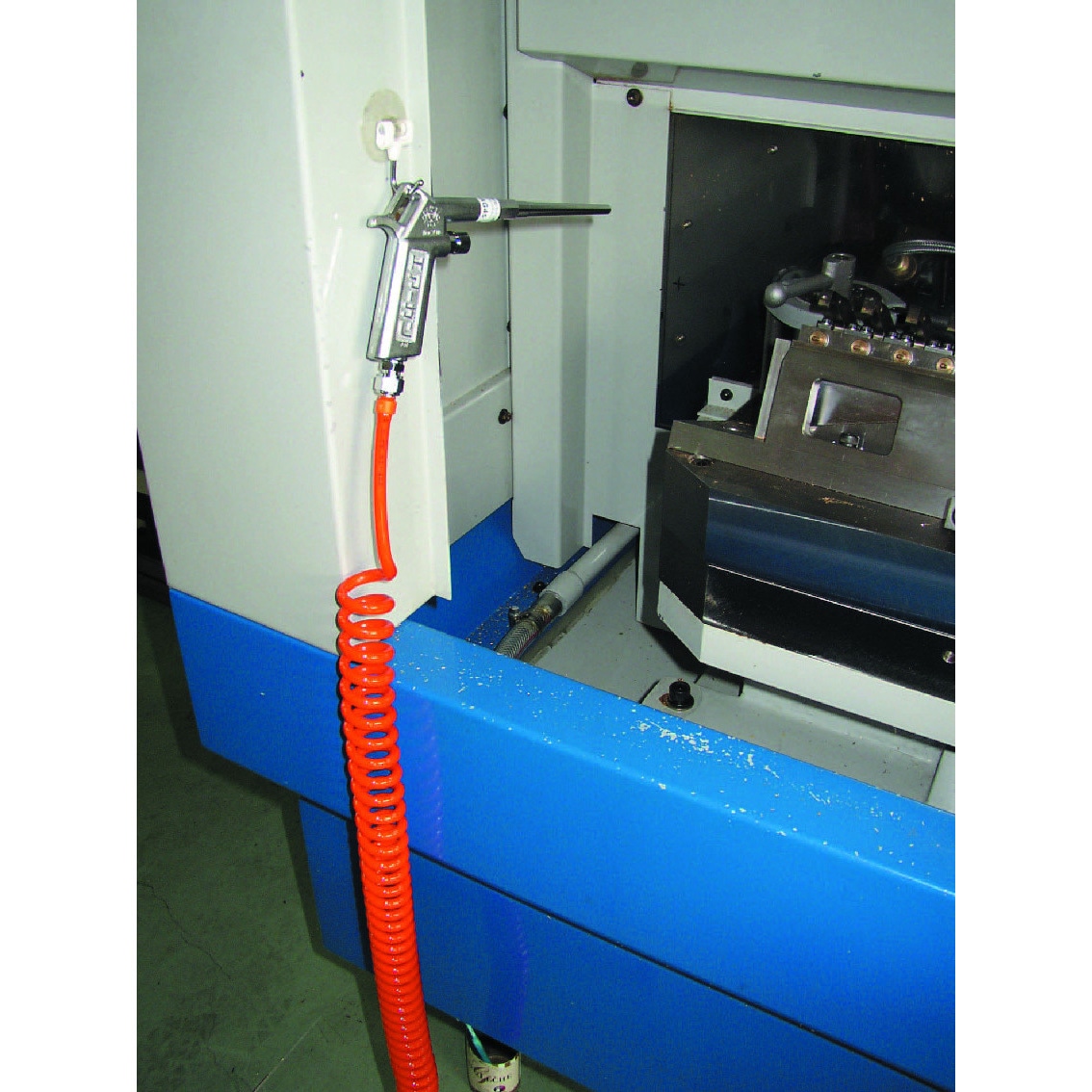 EA125BL-10 10m 金具付ウレタンホース エスコ 空気用 オレンジ色 内径5mm外径8mm  EA125BL-10