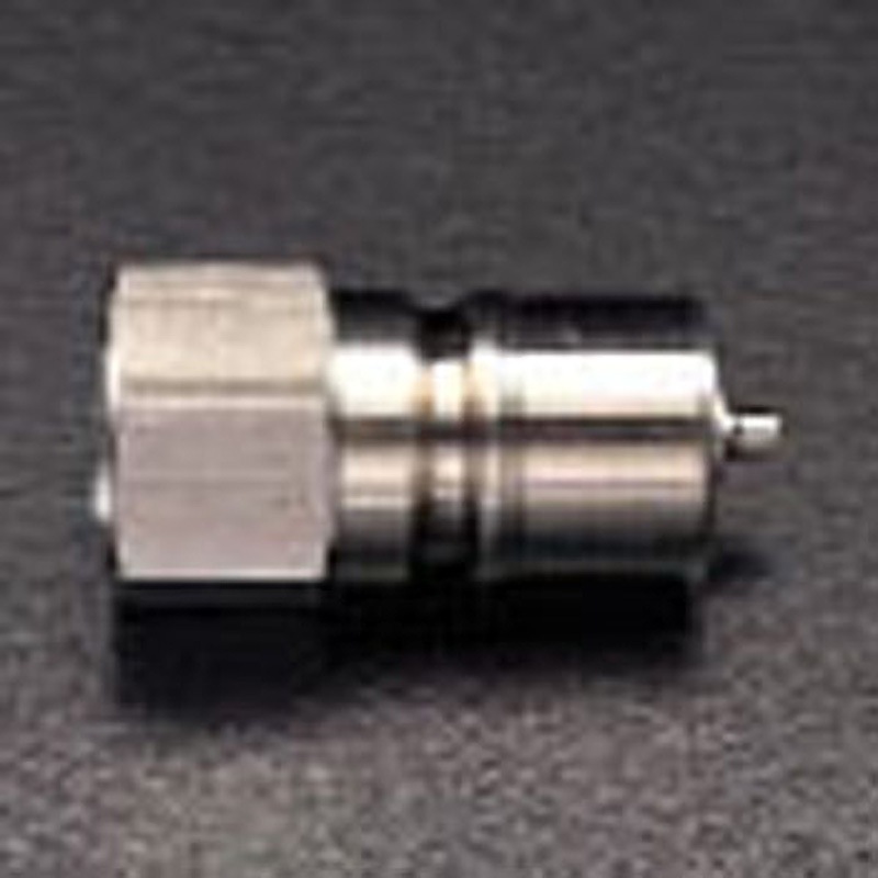 EA140AB-4 1/2インチ ストップ付メネジプラグ[ステンレス] エスコ 常用圧力7.4MPa