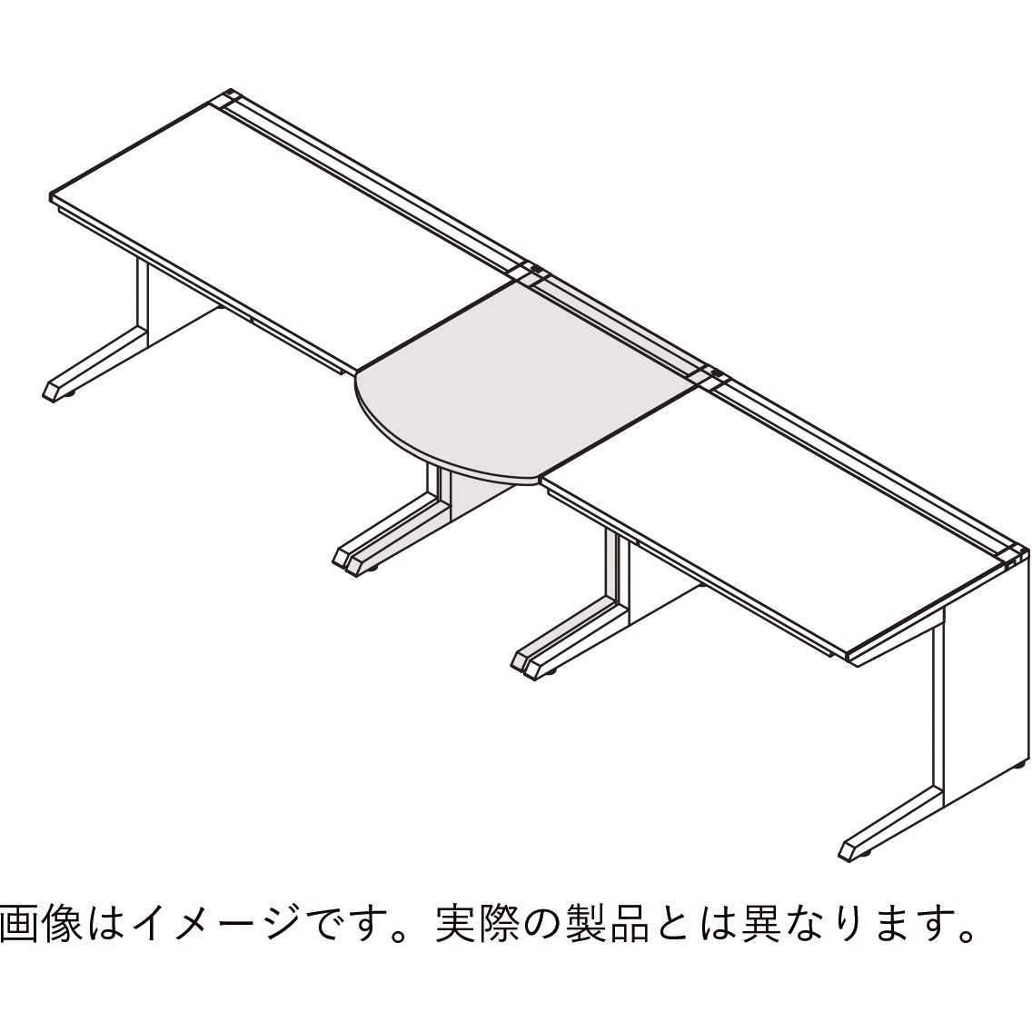 CZR-0776WJC-982 CZRデスク サイドテーブル ショートタイプ D600用<配送時組立サービス付> イトーキ 幅700mm奥行750mm高さ720mm  CZR-0776WJC-982