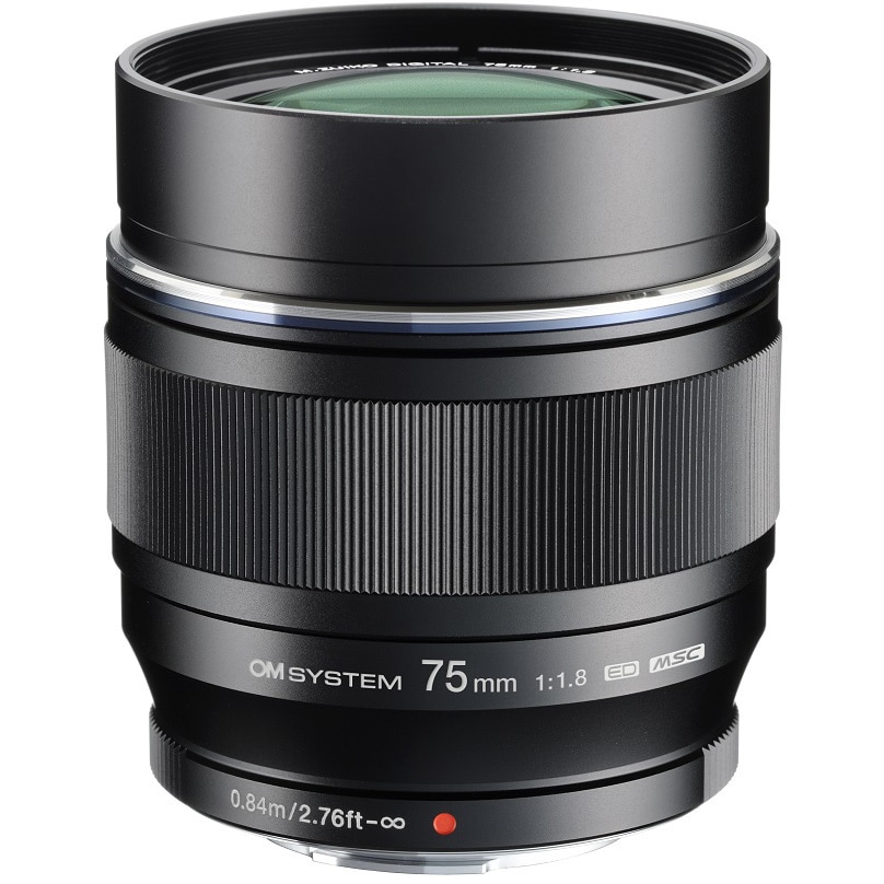 ED 75mm F1.8 BLK 交換レンズ ED 75mm F1.8 BLK 1個 OM SYSTEM 【通販モノタロウ】