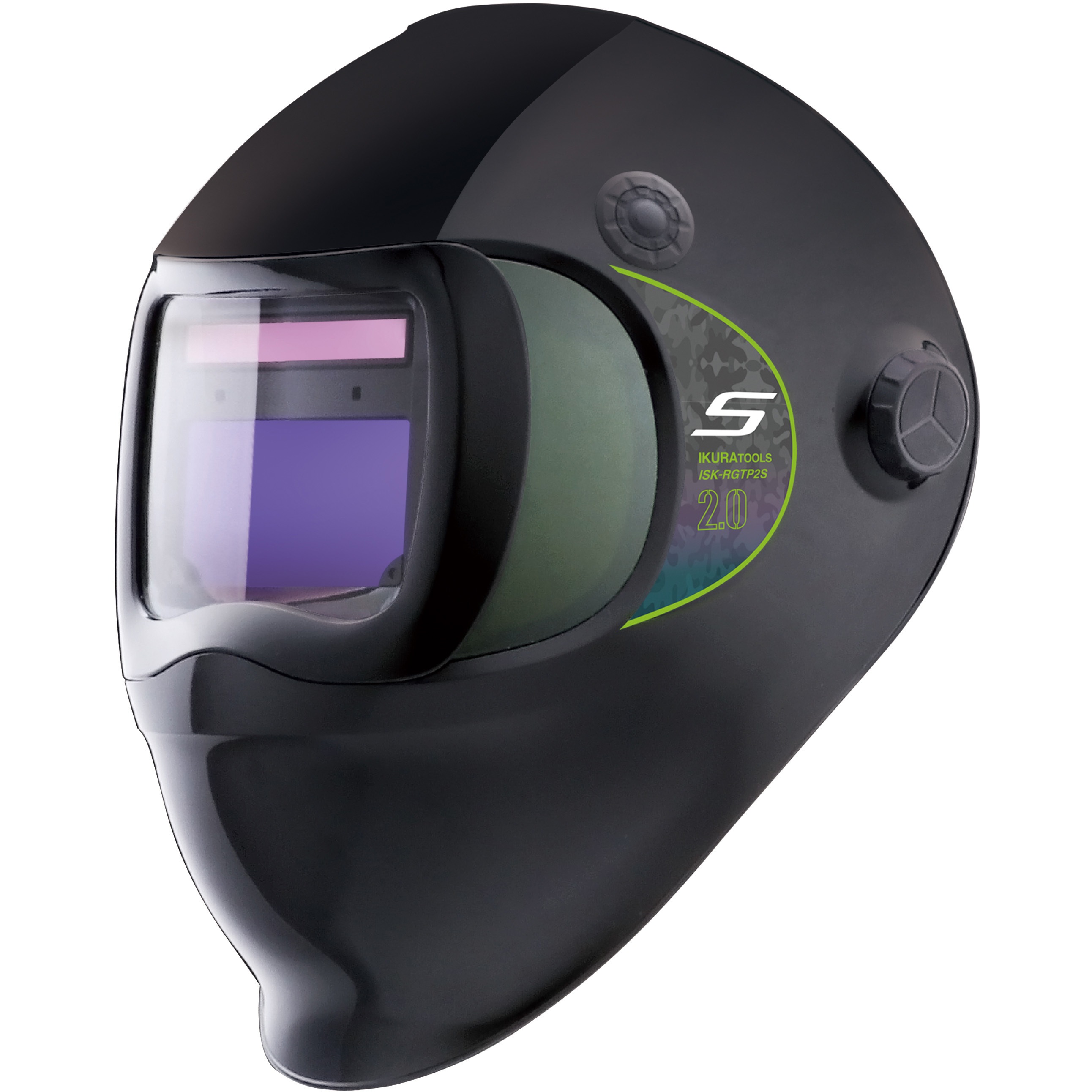 ラピッド ISK-RGTP2S 自動遮光溶接面 ラピッドグラス 1台 IKURATOOLS(育良精機