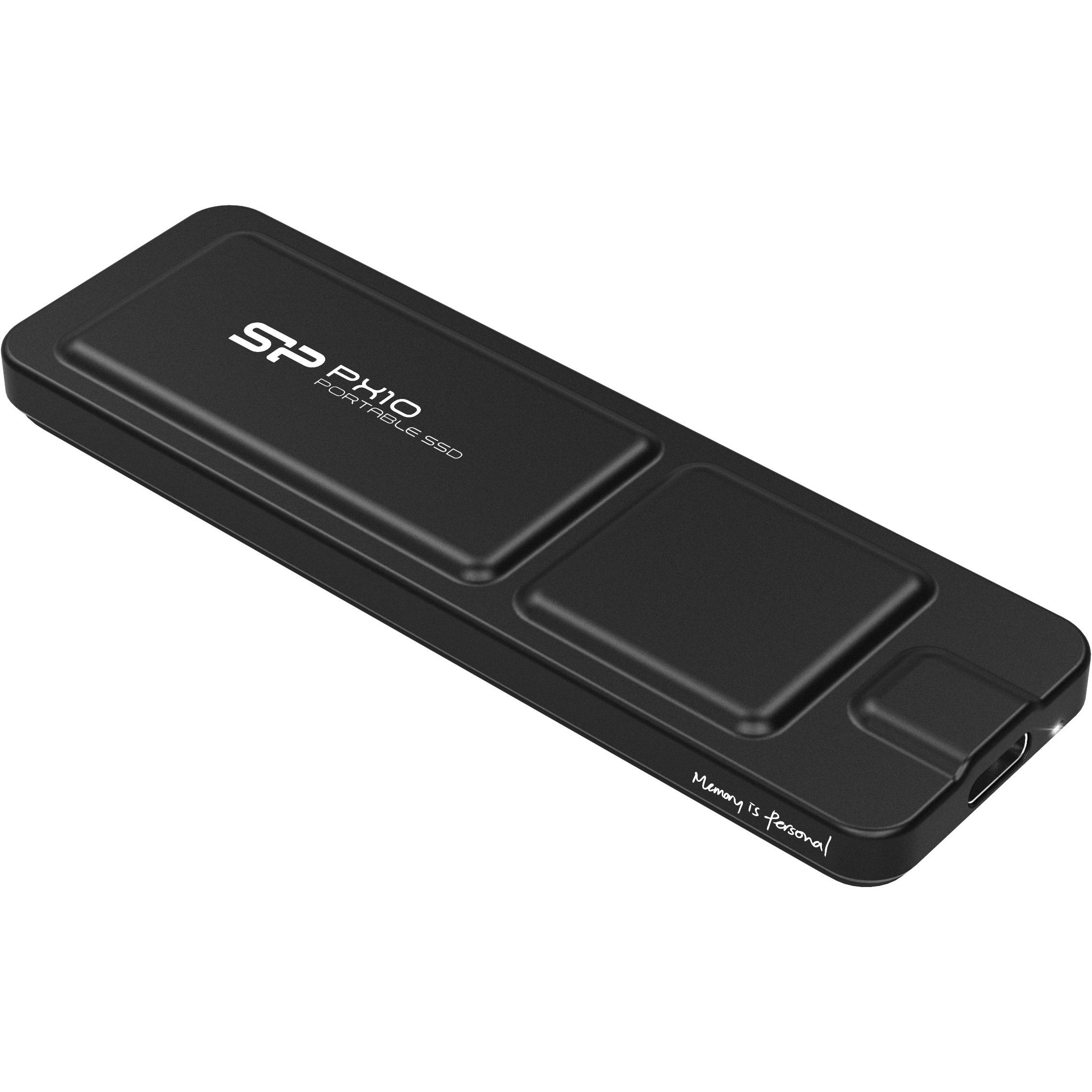 SP512GBPSDPX10CK ポータブルスティックSSD 512GB ブラック USB-C USB 3.2 Gen 2 1個 シリコンパワー(Silicon Power) 【通販モノタロウ】