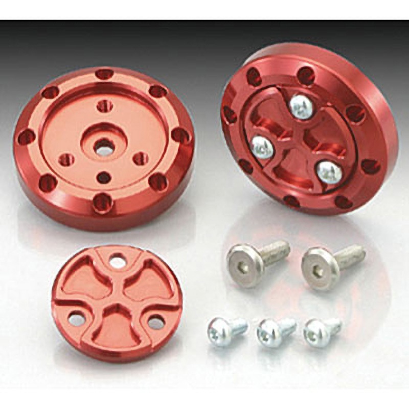 557-0415030 サイドマーカープレートSET(レッド) KITACO 主な適合車種シグナスX/SR FI(13 1YP1/2)