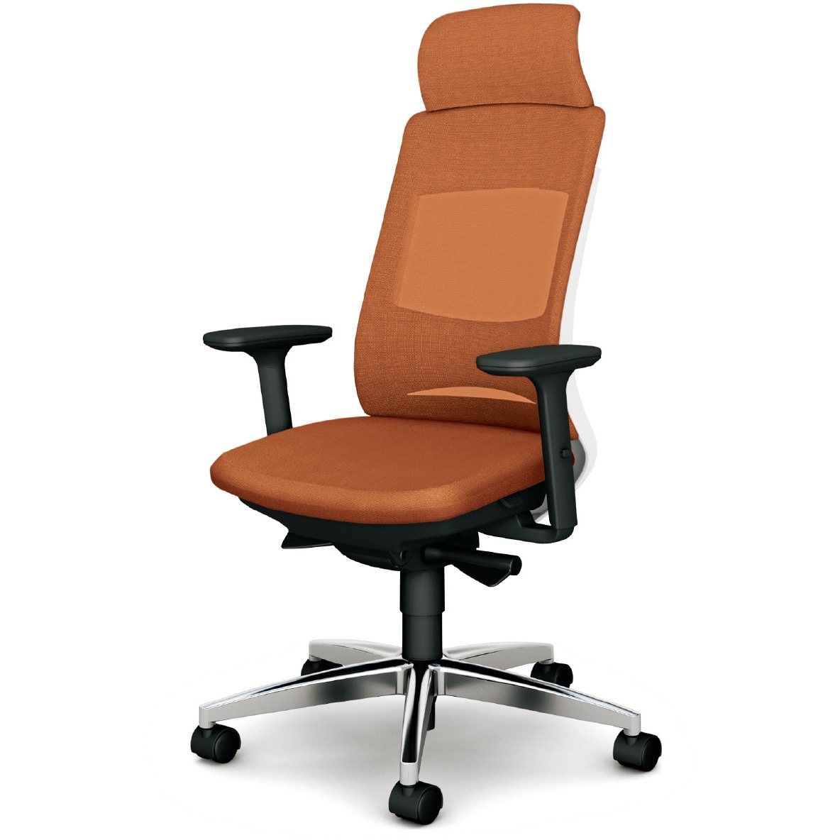 KD-BN515MKL OR BeneS メッシュタイプ バイカラーフレーム エクストラハイバック プラス[家具] ナイロン双輪キャスター KD-BN515MKL OR 59,988円