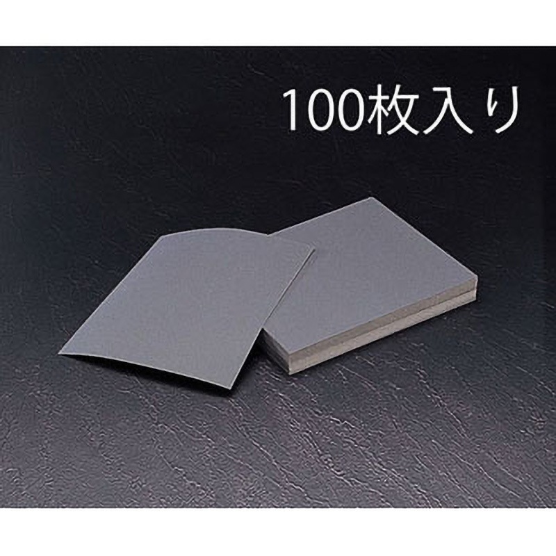EA366CA-32 耐水ペーパー エスコ 粒度320 サイズ230×280mm 1セット(100枚) EA366CA-32
