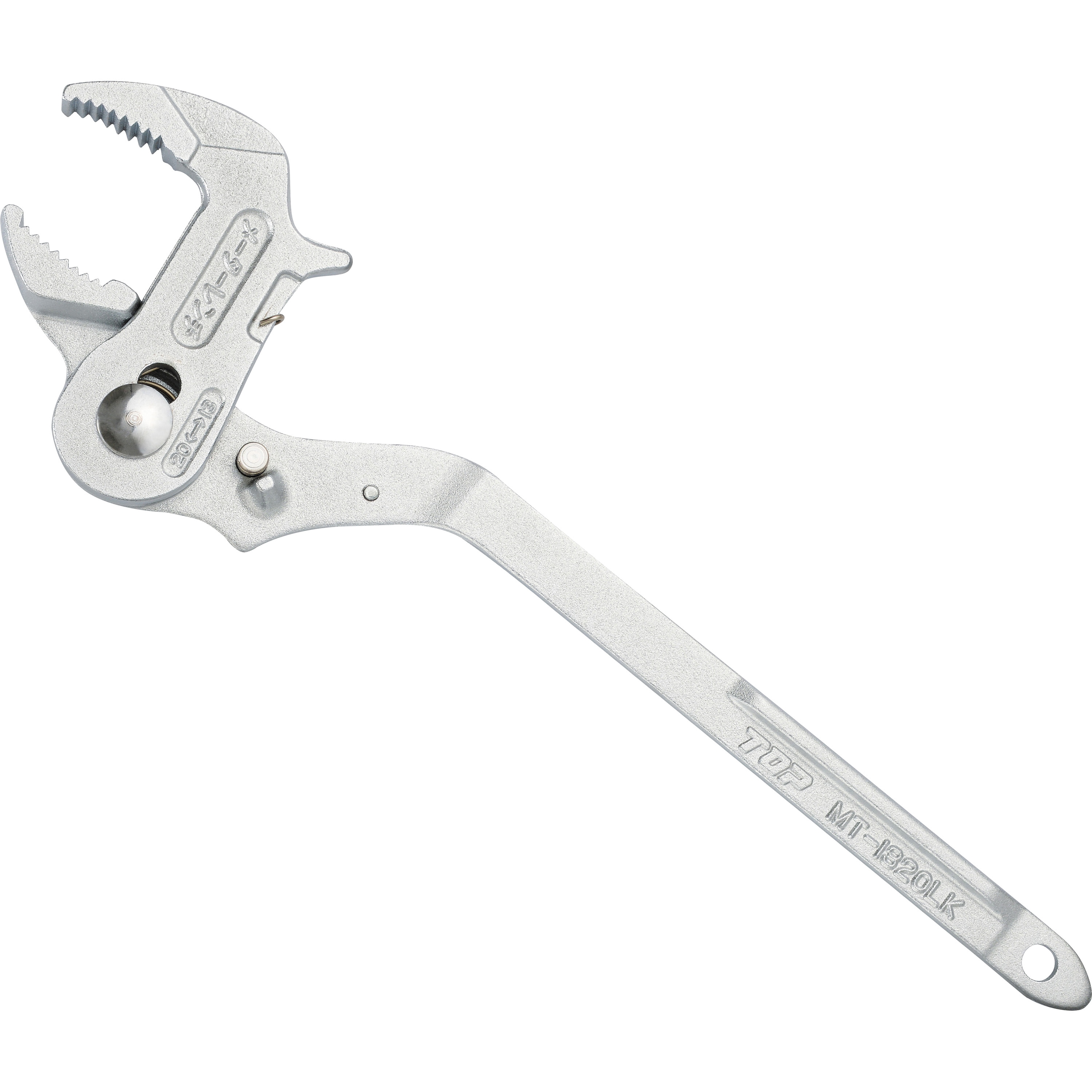 MT-1320LK 量水器メーターレンチ 切替ボタン付 1丁 トップ工業 【通販