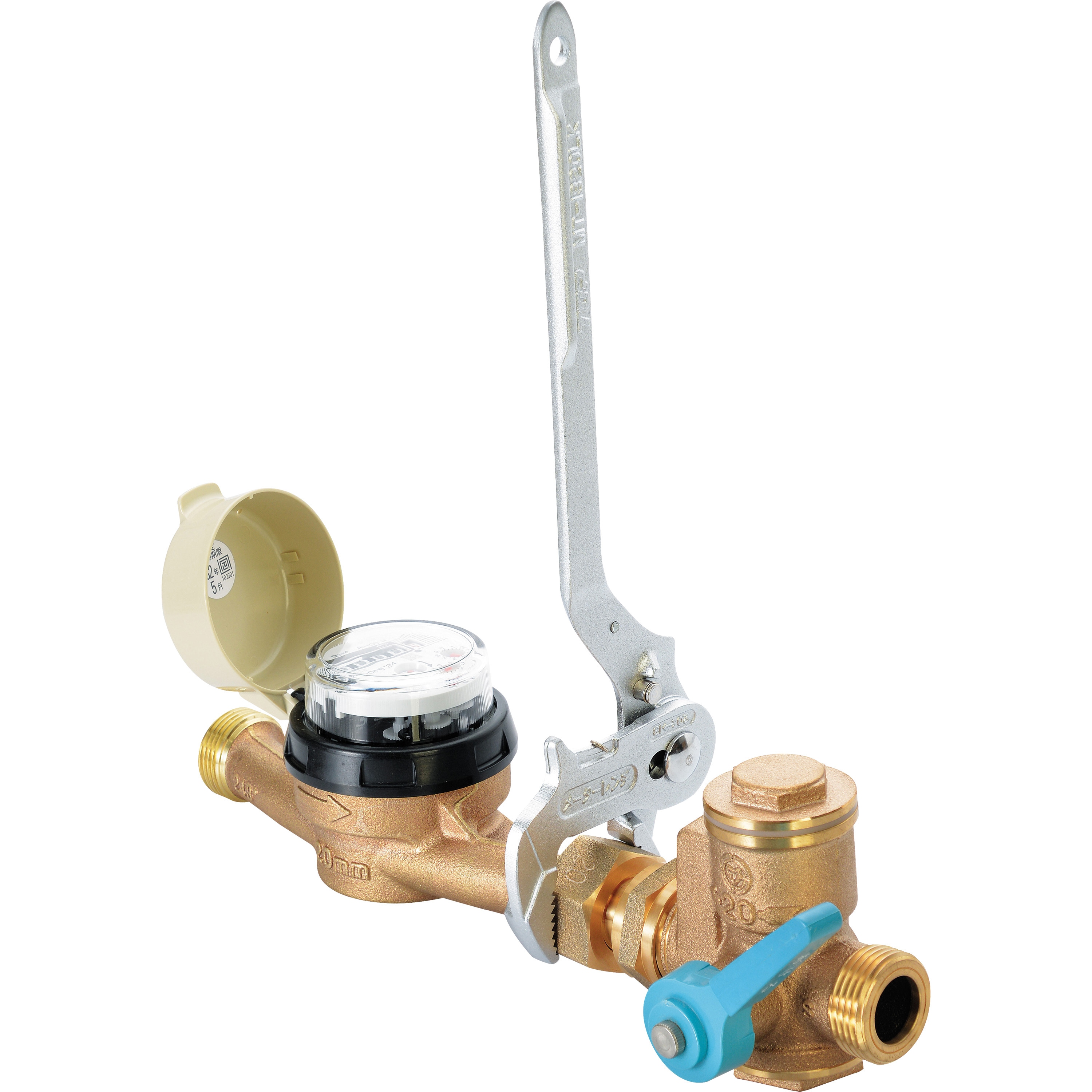 トップ (TOP) 量水器 用 メーターレンチ 呼び20 (38㎜) 呼び25 (47㎜)