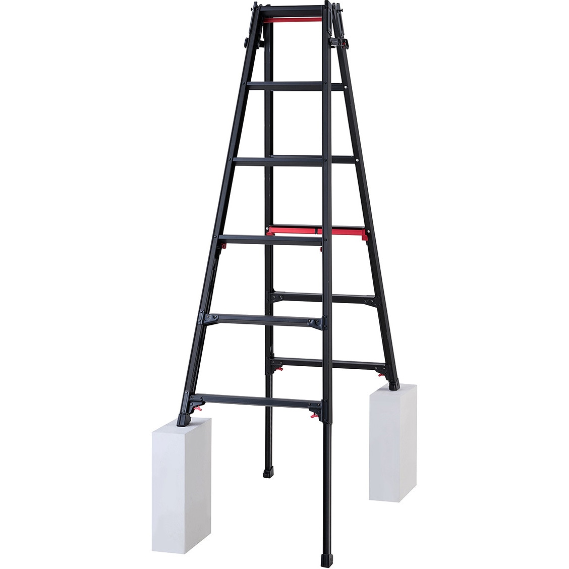 RYRLB-18 はしご兼用伸縮脚立(上部操作タイプ) 長谷川工業 天板高さ1.61～2.06m  RYRLB-18 28,485円