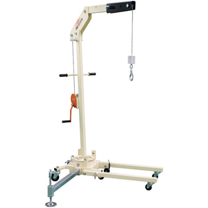 SMC1210TH マルチクレーン(軽量型)旋回タイプ スーパーツール 荷重0.1・0.12t 揚程1.77・2.22m