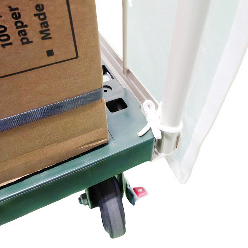 KTUVCLEAR-118017-1 キープサーモUVクリア カゴ台車用 防塵・防水