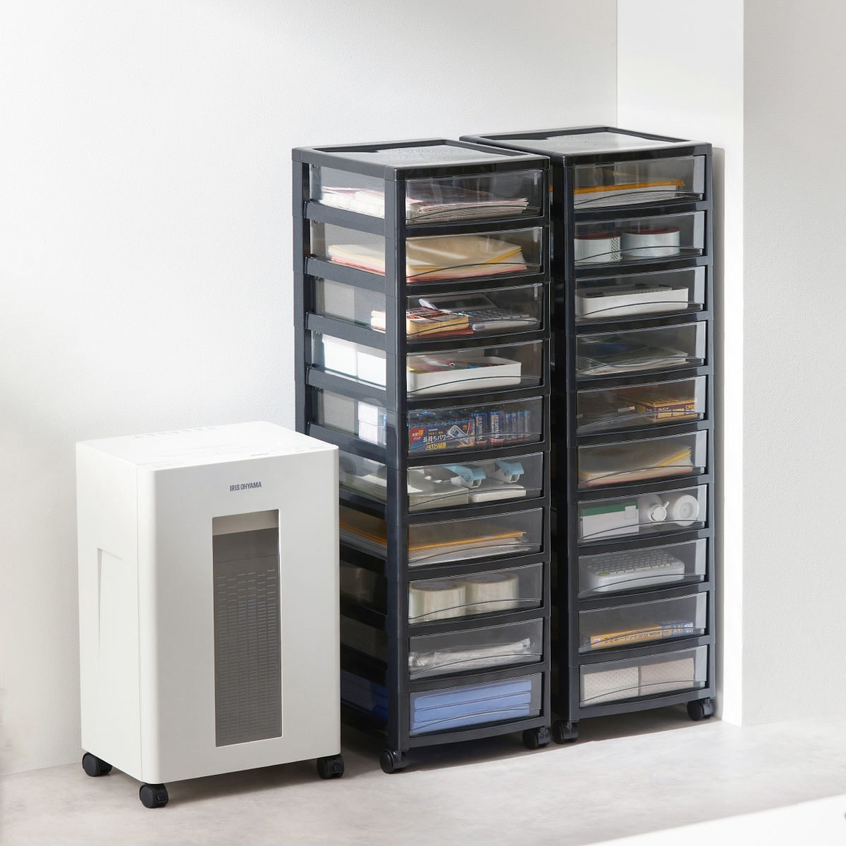 SCE2-1000 スーパークリアチェスト アイリスオーヤマ キャスター付