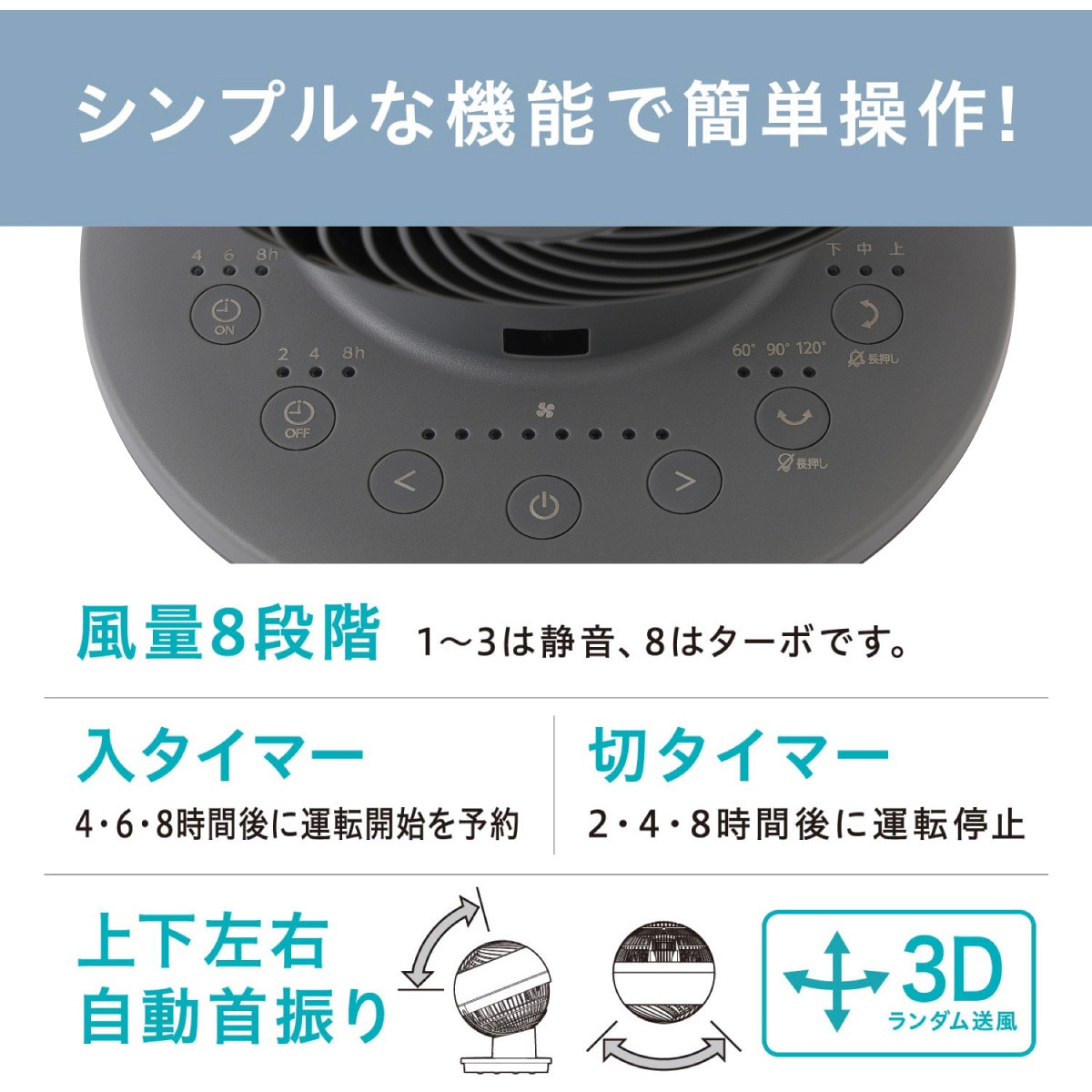 PCF-SDC15T-EC-AH サーキュレーターアイ DC JET インテリアモデル