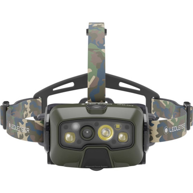 503089 充電式ヘッドライト HF8R Core RGB LED LENSER LED 色Camo 保護等級IP68