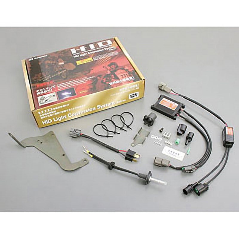 パーツ Hid HR2K03 HID ボルトオンKIT H4/4300Kバルブ 1セット ABSOLUTE