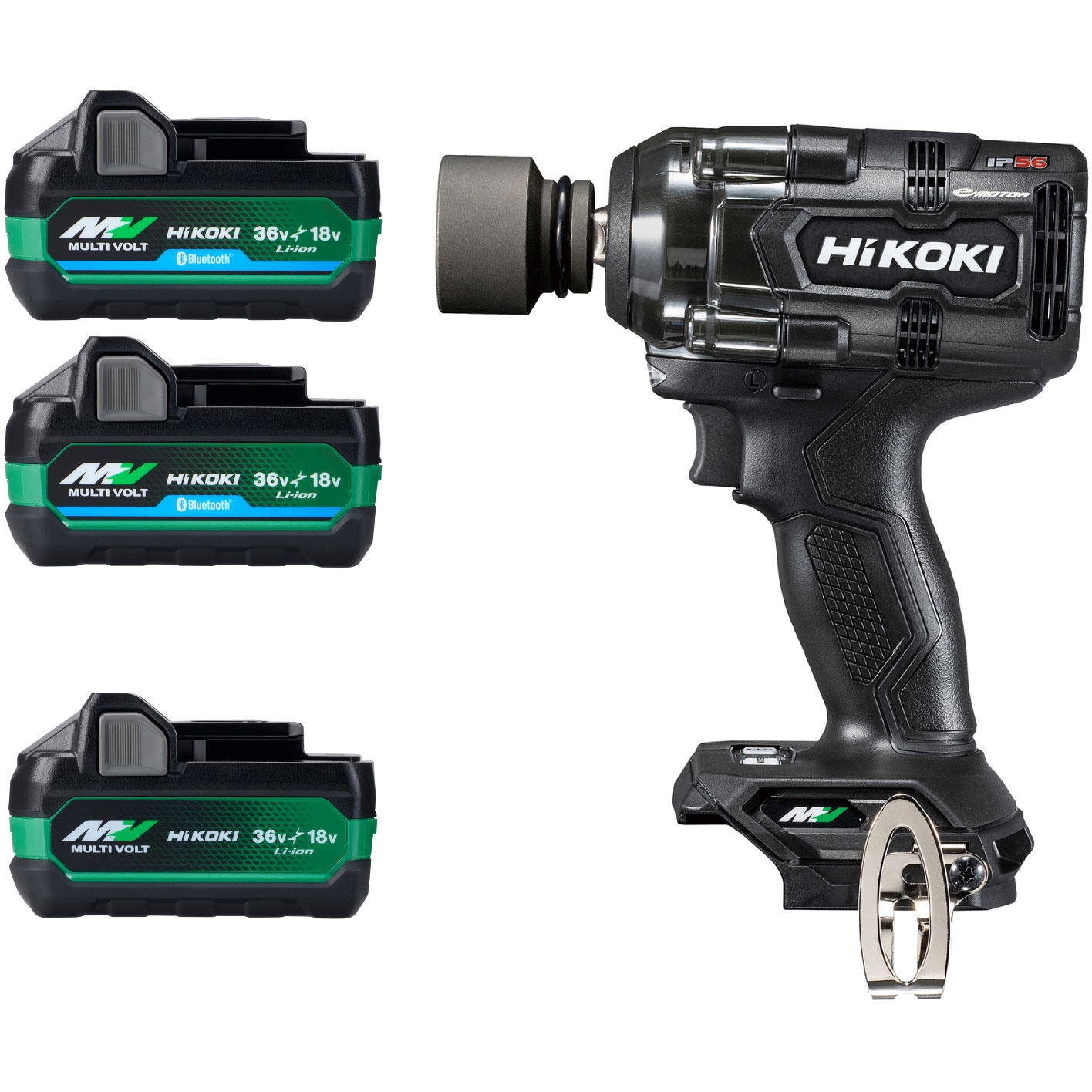 36V コードレスインパクトレンチ 電池3個付き仕様 HiKOKI(旧:日立工機