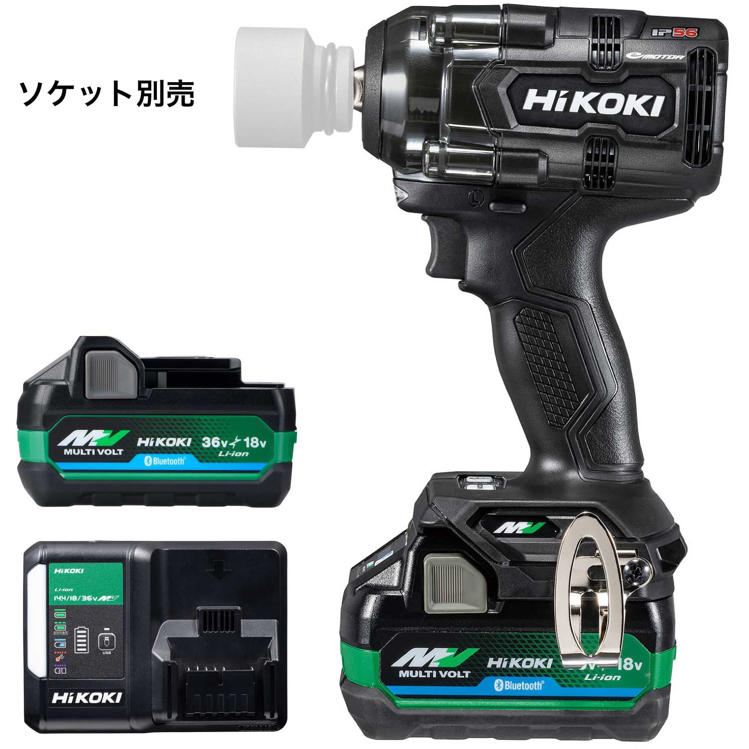 WR36DH 2XPBSZ 36Vコードレスインパクトレンチ HiKOKI(ハイコーキ