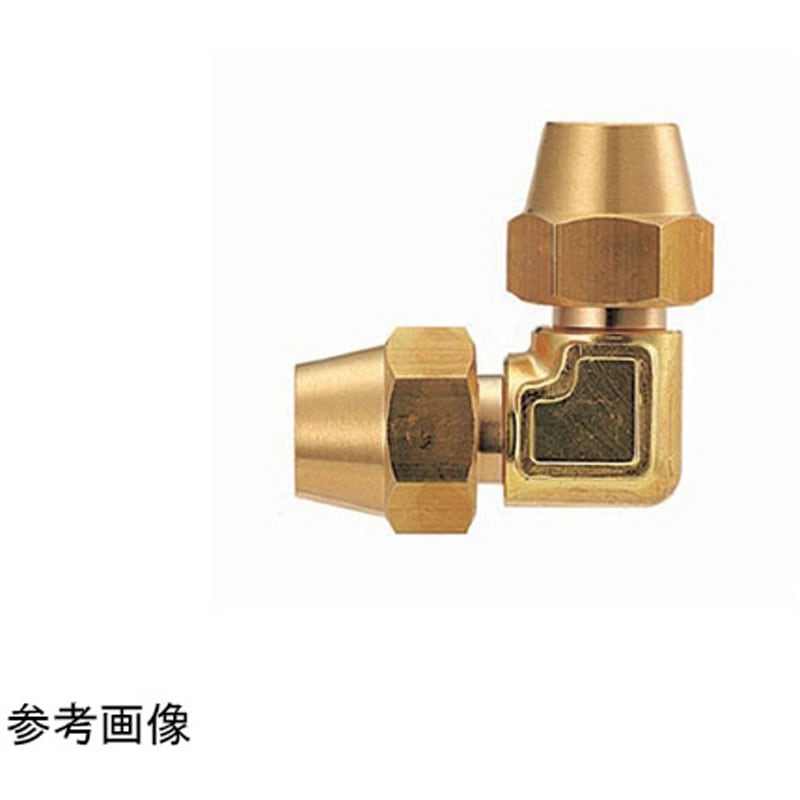M148FK_22.22X22.22 フレアー式エルボ銅管用 M148FKシリーズ 1個 ミヤコ 【通販モノタロウ】