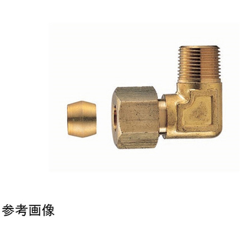 M148RKG_15.88X15A リング入り片ネジエルボ M148RKGシリーズ 1個 ミヤコ 【通販モノタロウ】