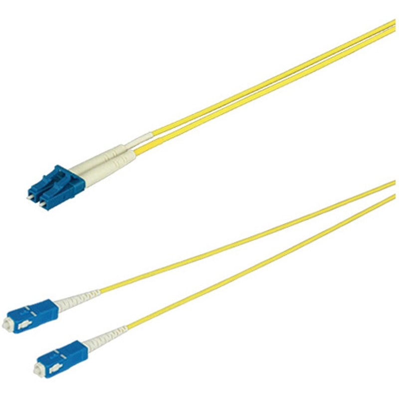 DFC-SMDLCSC-CPV21(8M) シングルモード光ファイバーケーブル LC-SC 2芯＜盤内 可動用＞1～10m 1本 ダイヤトレンド 【通販モノタロウ】