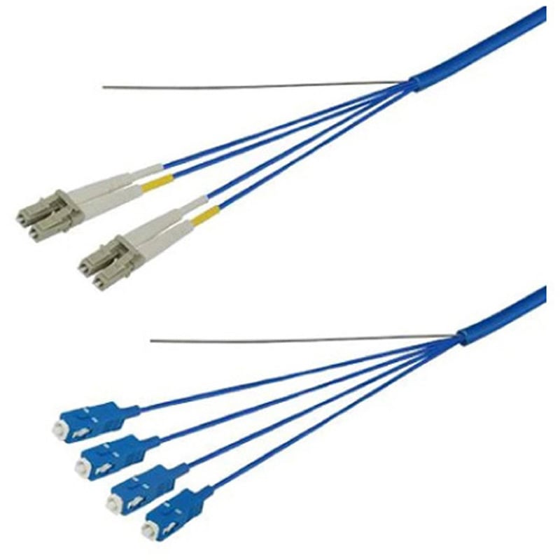 DFC-MMDLCSC-RMT41(7M) マルチモード光ファイバーケーブル LC-SC 4芯＜屋内用 補強 ＞2～10m 1本 ダイヤトレンド 【通販モノタロウ】