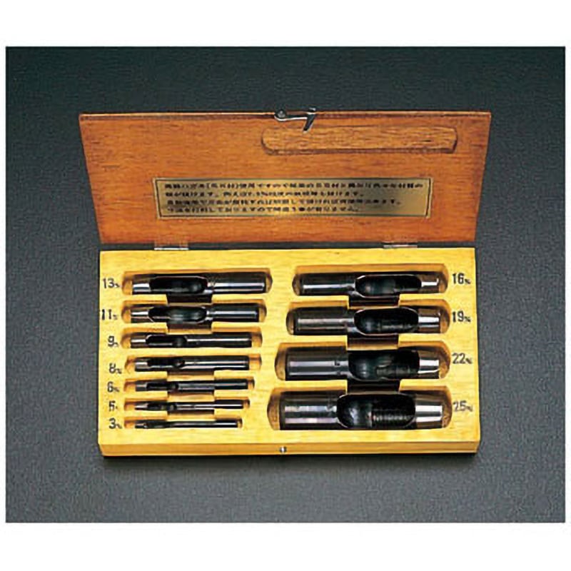 EA576H 革ポンチセット 1個 エスコ 【通販モノタロウ】