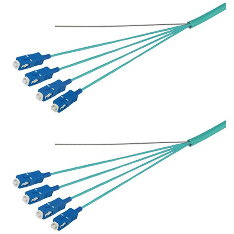 DFC-MM(OM3)SCSC-RMT41(4M) OM3マルチモード光ファイバーケーブル SC-SC 4芯＜屋内用 補強 ＞2～10m 1本 ダイヤトレンド 【通販モノタロウ】