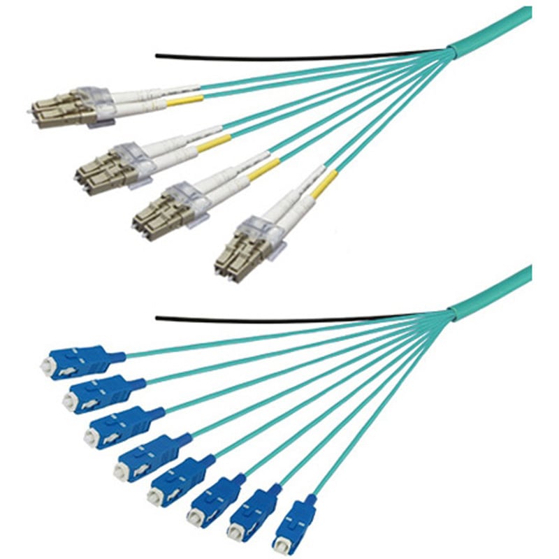 DFC-MM(OM3)DLCSC-RMT81(7M) OM3マルチモード光ファイバーケーブル LC-SC 8芯＜屋内用 補強 ＞2～10m 1本 ダイヤトレンド 【通販モノタロウ】